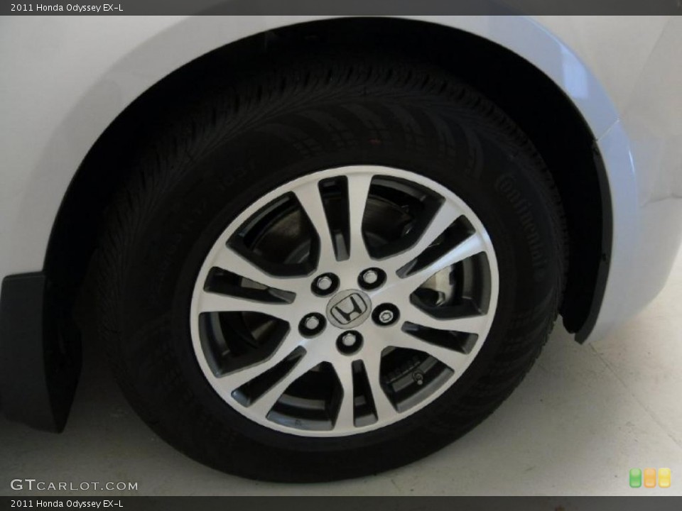 2011 Honda Odyssey EX-L Wheel and Tire Photo #37536968