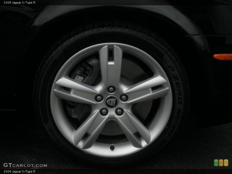 2006 Jaguar S-Type R Wheel and Tire Photo #37543444