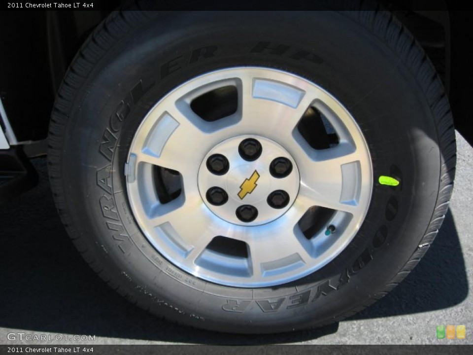 2011 Chevrolet Tahoe LT 4x4 Wheel and Tire Photo #37546234