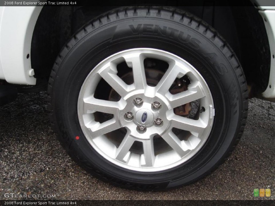 2008 Ford Explorer Sport Trac Limited 4x4 Wheel and Tire Photo #37562656