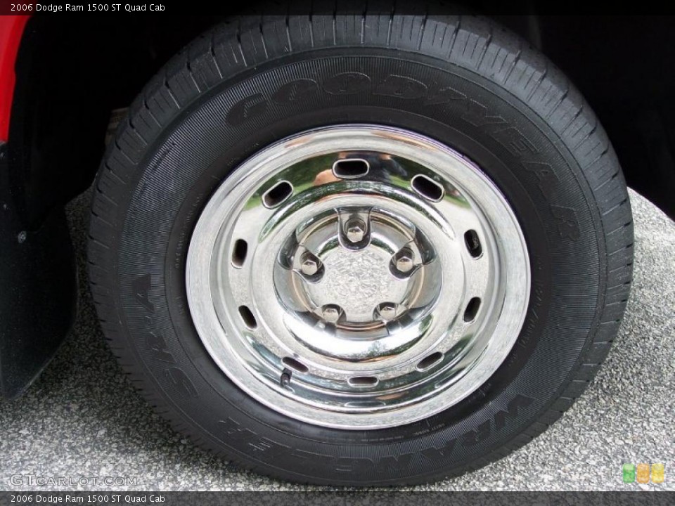 2006 Dodge Ram 1500 ST Quad Cab Wheel and Tire Photo #37568878