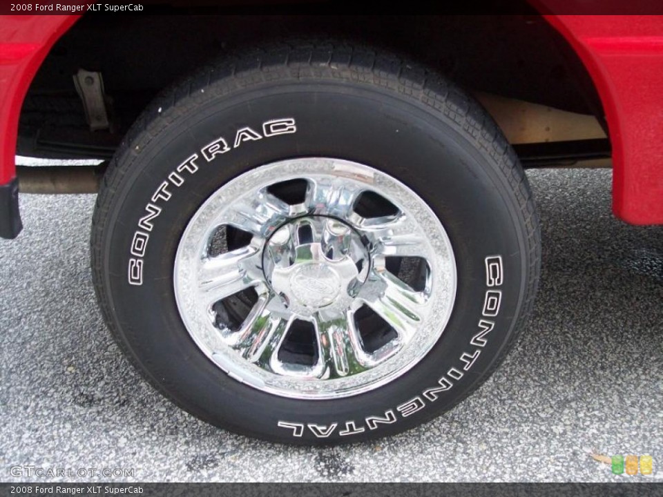 2008 Ford Ranger XLT SuperCab Wheel and Tire Photo #37570490