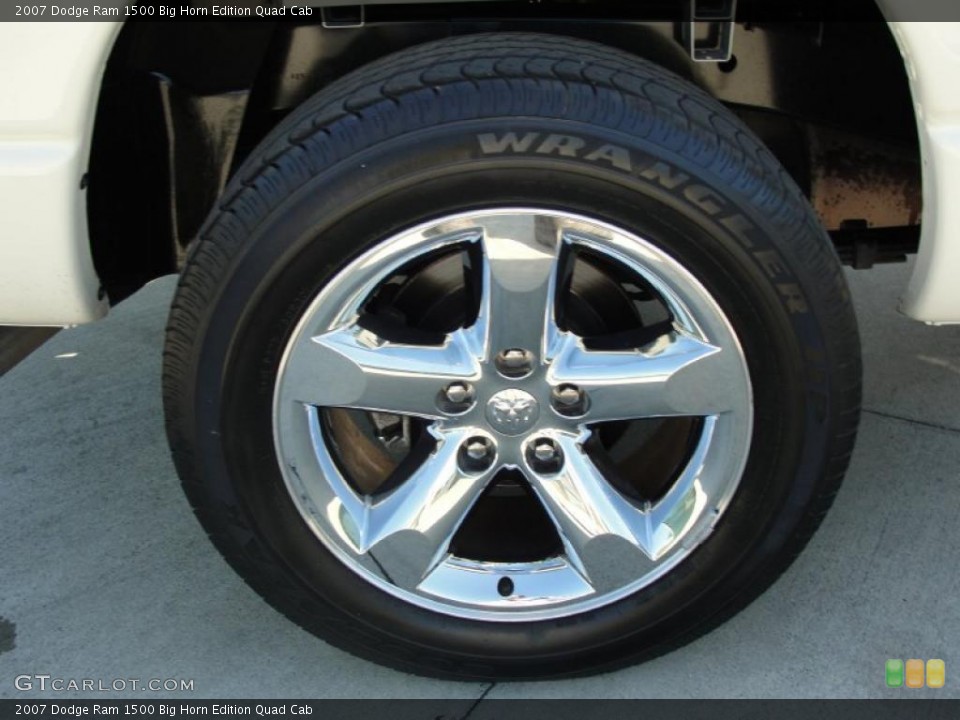 2007 Dodge Ram 1500 Big Horn Edition Quad Cab Wheel and Tire Photo #37576438