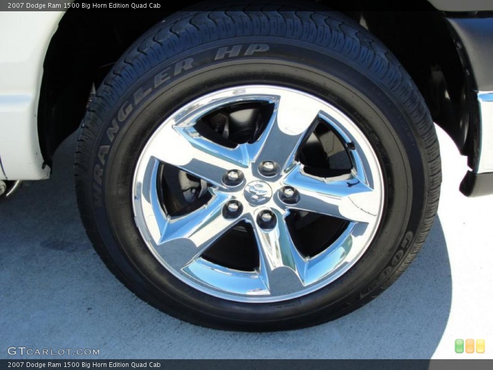 2007 Dodge Ram 1500 Big Horn Edition Quad Cab Wheel and Tire Photo #37576454