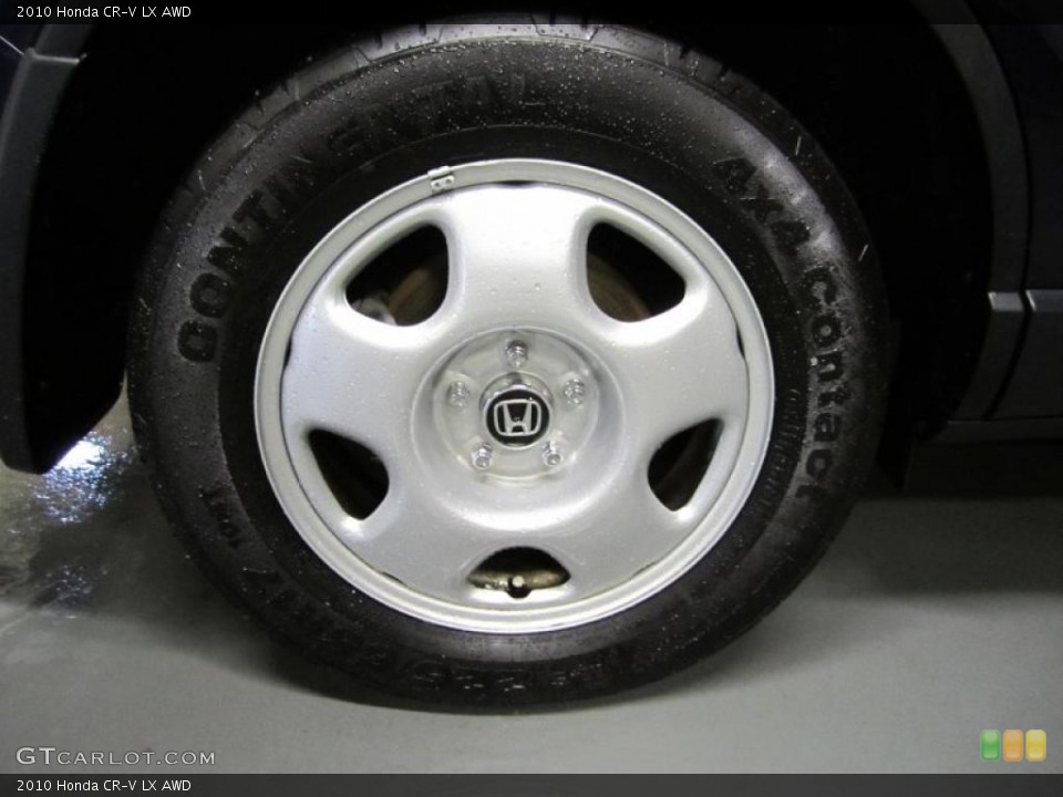 2010 Honda CR-V LX AWD Wheel and Tire Photo #37584104