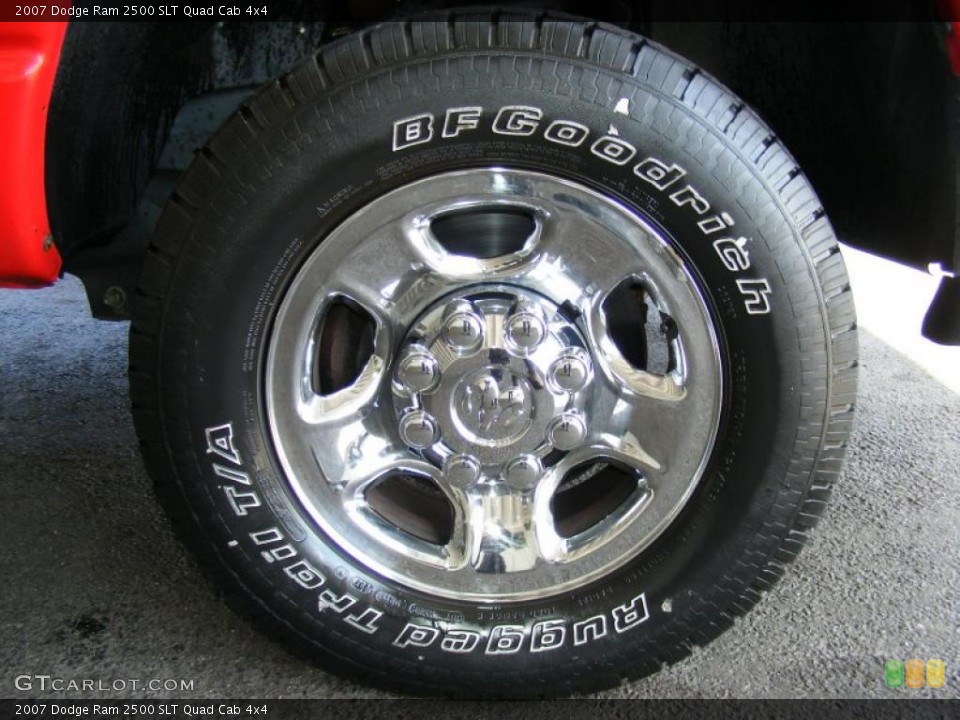 2007 Dodge Ram 2500 SLT Quad Cab 4x4 Wheel and Tire Photo #37589920