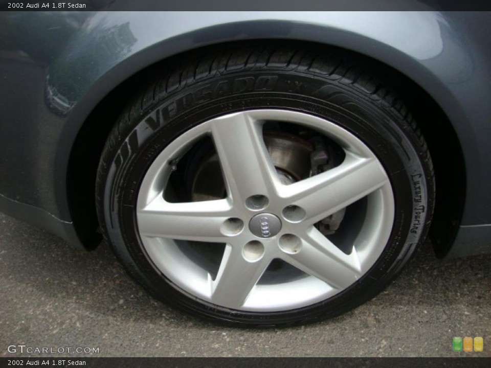 2002 Audi A4 1.8T Sedan Wheel and Tire Photo #37600771