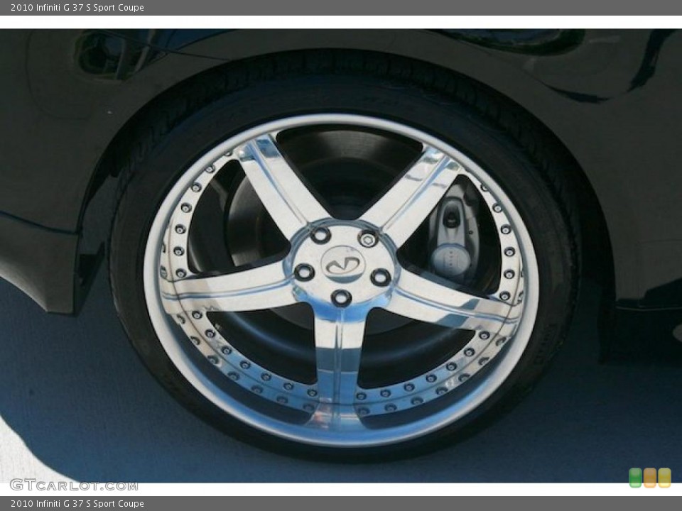 2010 Infiniti G Custom Wheel and Tire Photo #37617006