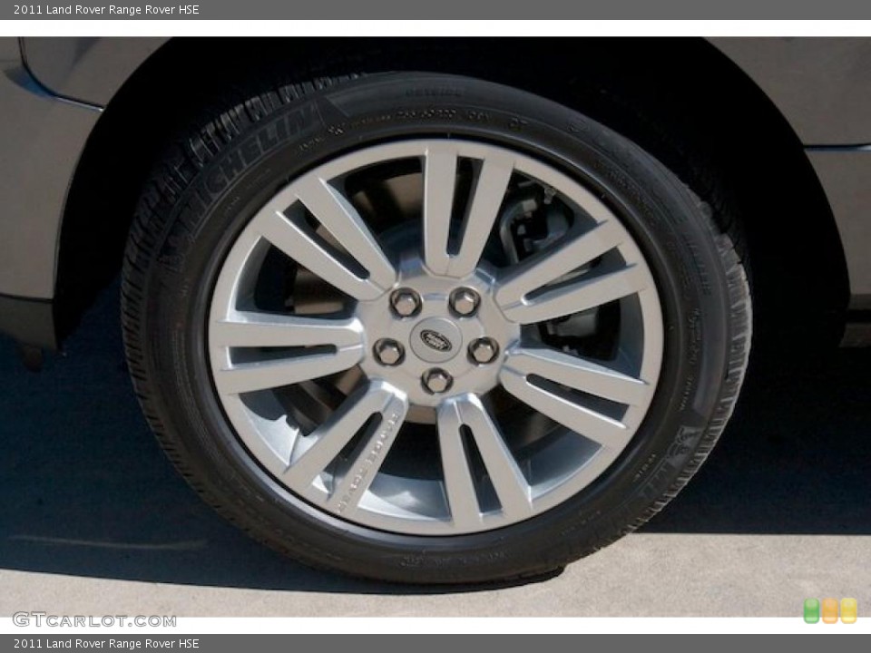 2011 Land Rover Range Rover HSE Wheel and Tire Photo #37617765