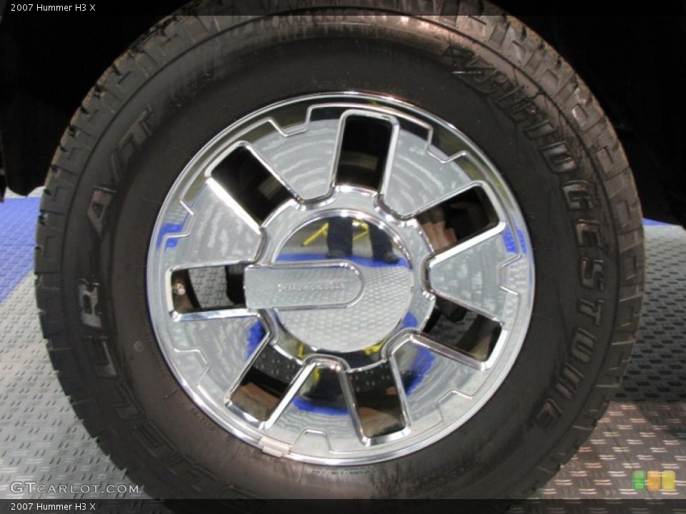 2007 Hummer H3 X Wheel and Tire Photo #37619168