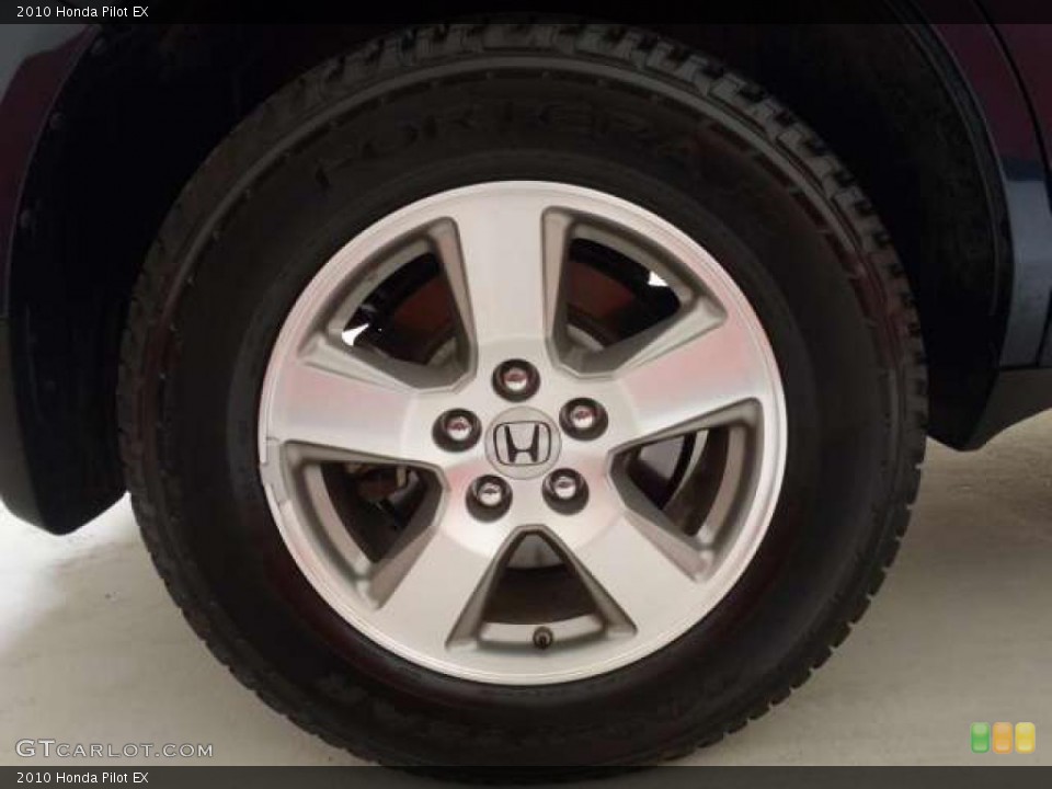 2010 Honda Pilot EX Wheel and Tire Photo #37639502