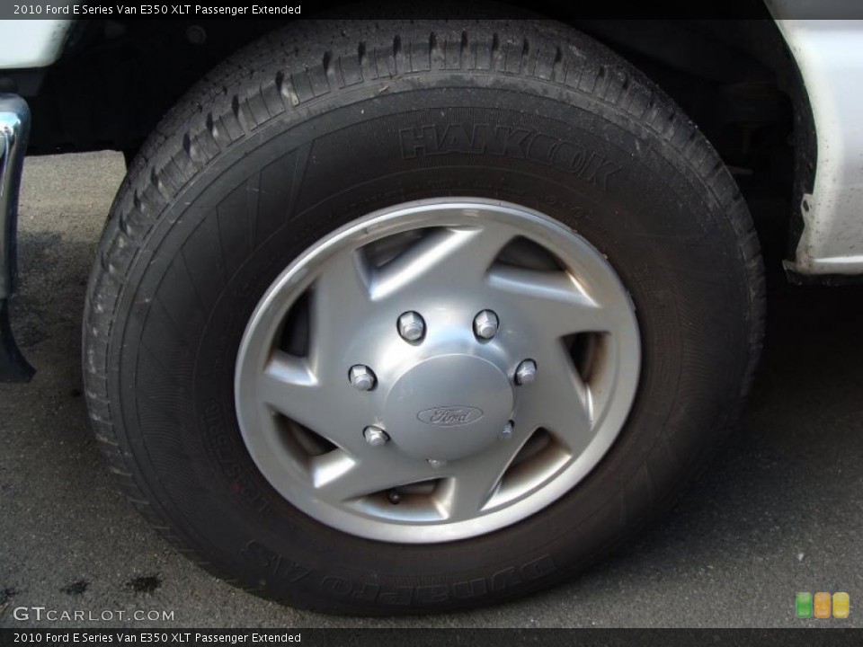 2010 Ford E Series Van E350 XLT Passenger Extended Wheel and Tire Photo #37642238