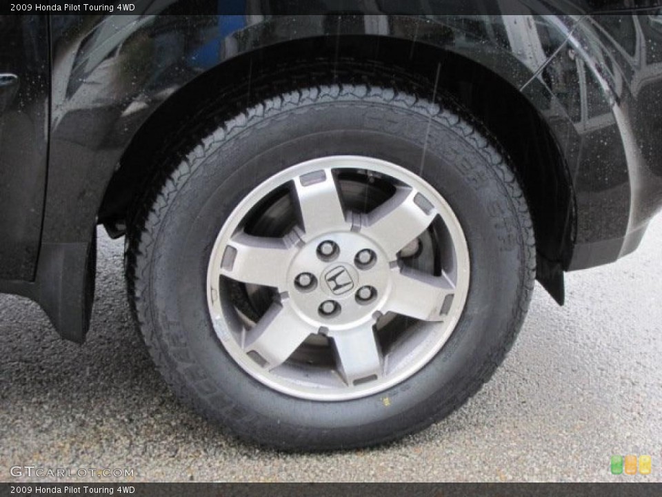 2009 Honda Pilot Touring 4WD Wheel and Tire Photo #37650634
