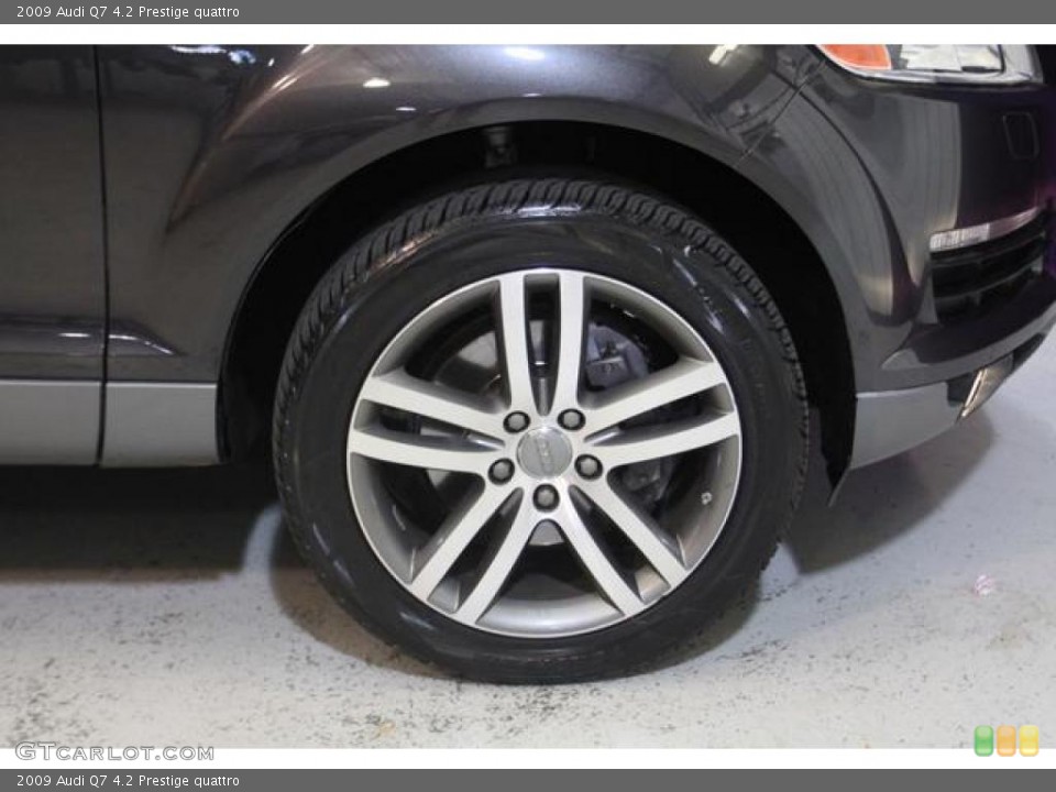2009 Audi Q7 4.2 Prestige quattro Wheel and Tire Photo #37657858