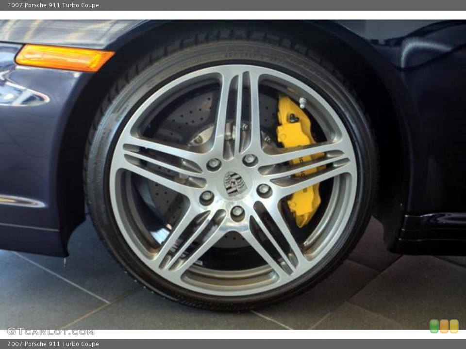 2007 Porsche 911 Turbo Coupe Wheel and Tire Photo #37659938