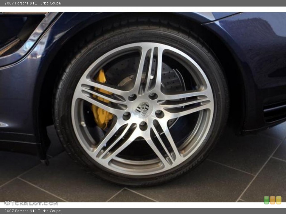 2007 Porsche 911 Turbo Coupe Wheel and Tire Photo #37659950