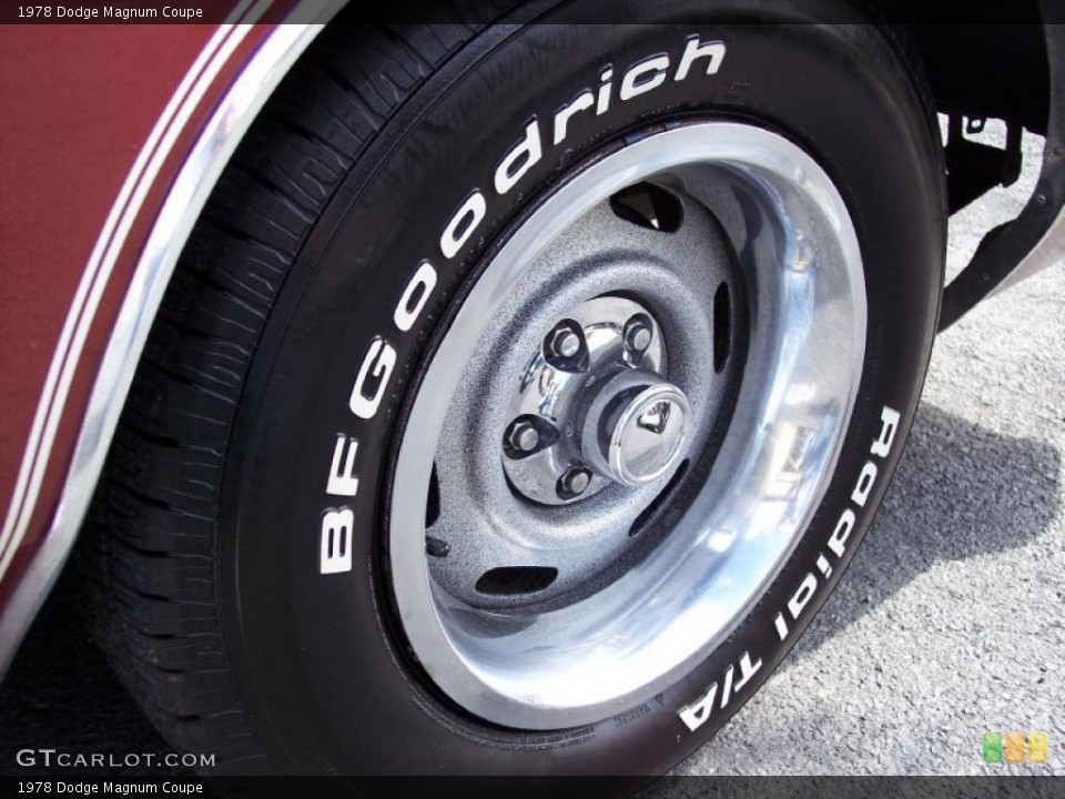 1978 Dodge Magnum Coupe Wheel and Tire Photo #37666910