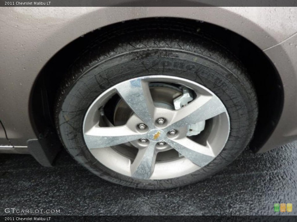 2011 Chevrolet Malibu LT Wheel and Tire Photo #37678970
