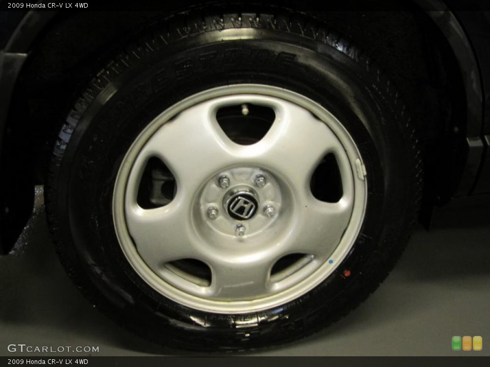 2009 Honda CR-V LX 4WD Wheel and Tire Photo #37712089