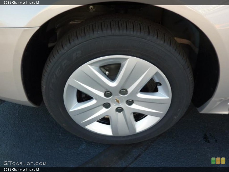 2011 Chevrolet Impala LS Wheel and Tire Photo #37726747