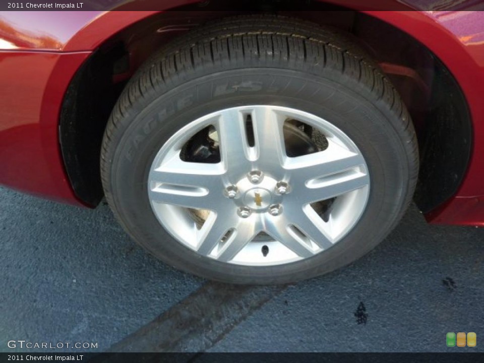 2011 Chevrolet Impala LT Wheel and Tire Photo #37727347