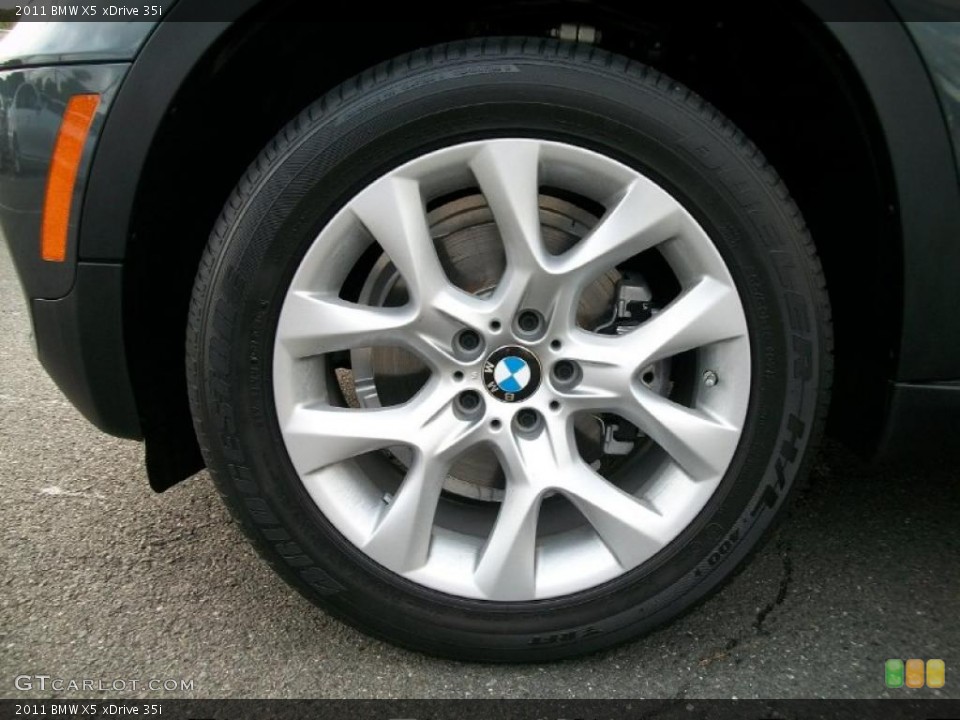 2011 BMW X5 xDrive 35i Wheel and Tire Photo #37743502