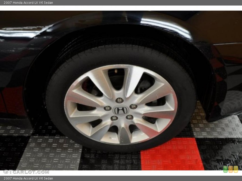 2007 Honda Accord LX V6 Sedan Wheel and Tire Photo #37747490