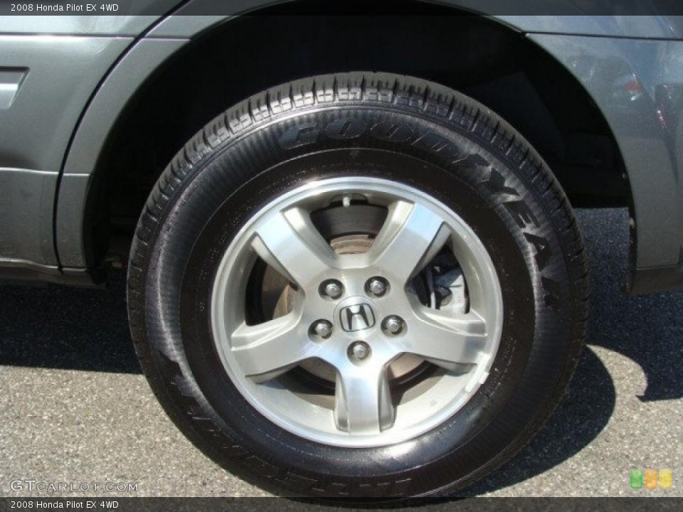 2008 Honda Pilot EX 4WD Wheel and Tire Photo #37754318