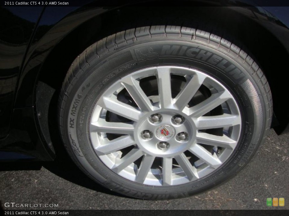 2011 Cadillac CTS 4 3.0 AWD Sedan Wheel and Tire Photo #37762710