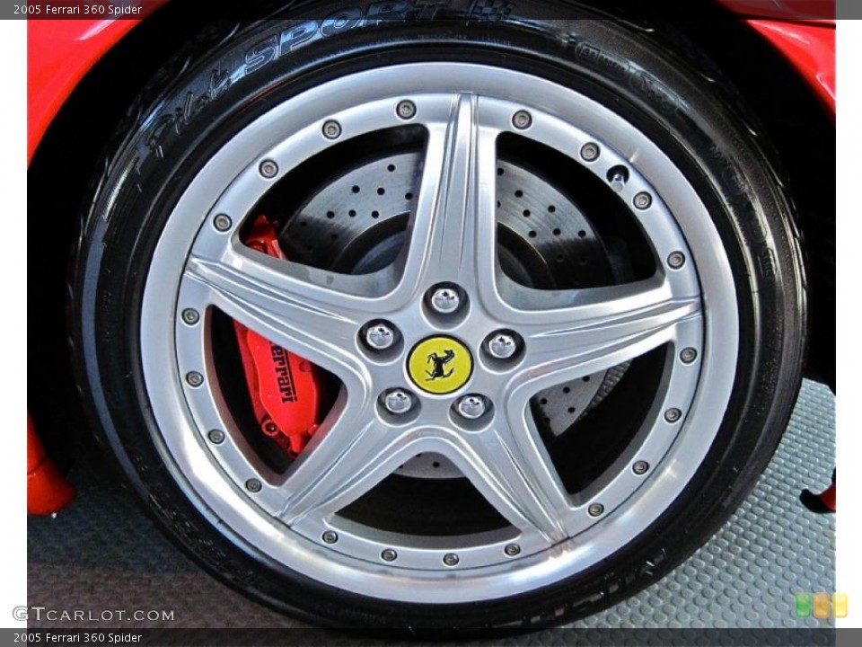 2005 Ferrari 360 Spider Wheel and Tire Photo #37771062