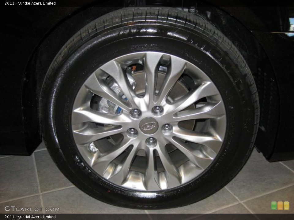 2011 Hyundai Azera Limited Wheel and Tire Photo #37777976