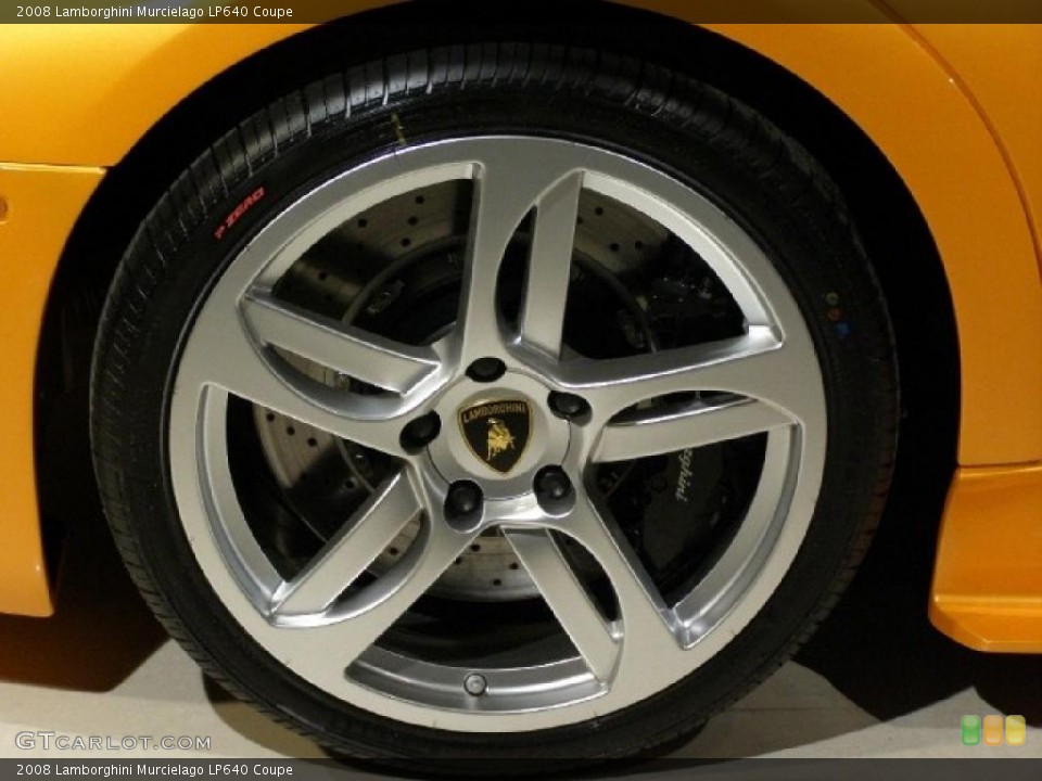 2008 Lamborghini Murcielago LP640 Coupe Wheel and Tire Photo #37782776