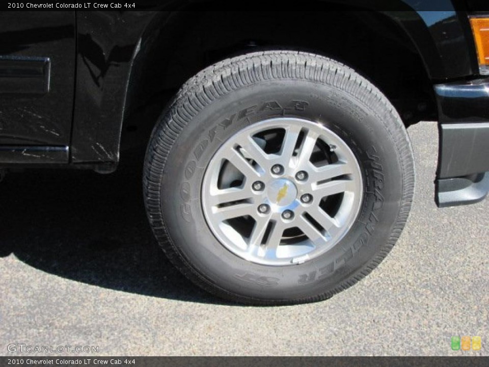 2010 Chevrolet Colorado LT Crew Cab 4x4 Wheel and Tire Photo #37795692
