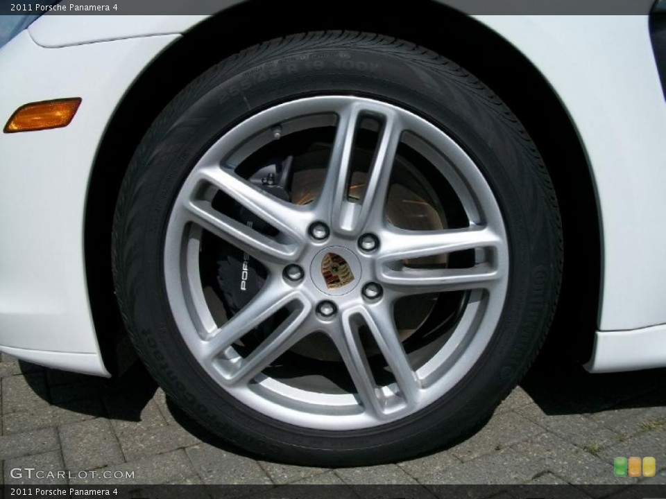 2011 Porsche Panamera 4 Wheel and Tire Photo #37796388