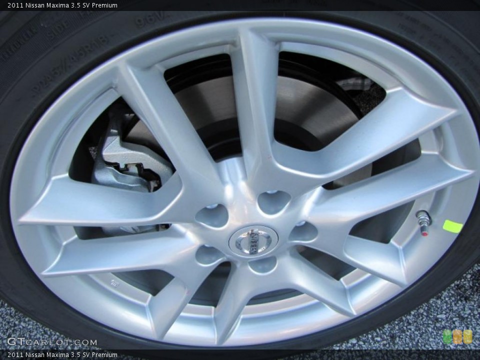 2011 Nissan Maxima 3.5 SV Premium Wheel and Tire Photo #37798688