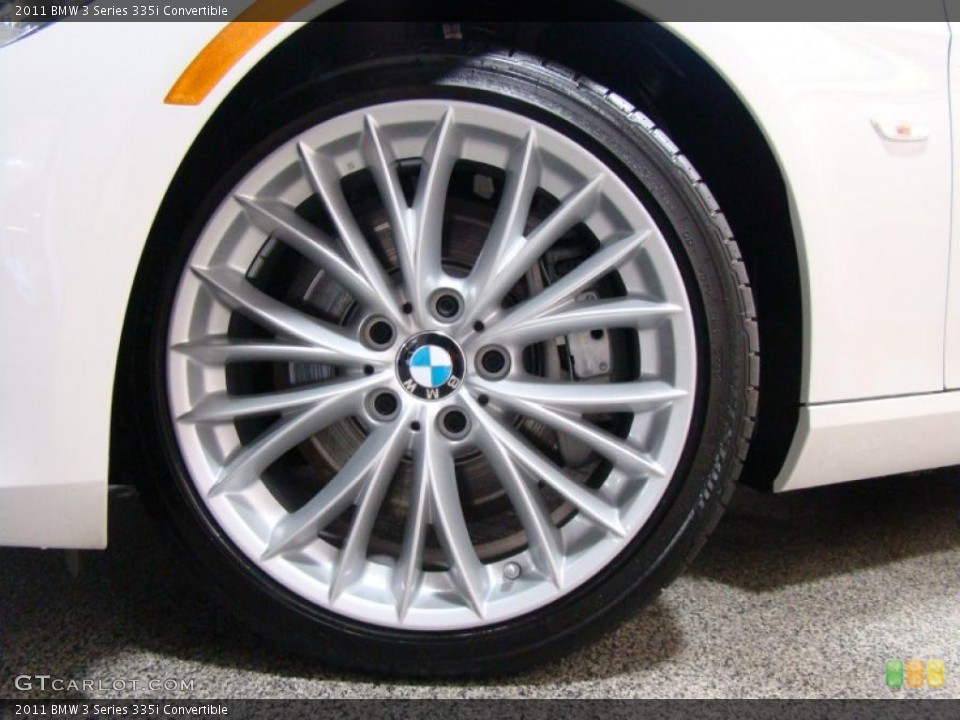 2011 BMW 3 Series 335i Convertible Wheel and Tire Photo #37800200