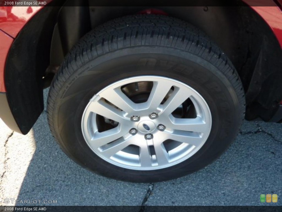 2008 Ford Edge SE AWD Wheel and Tire Photo #37804992