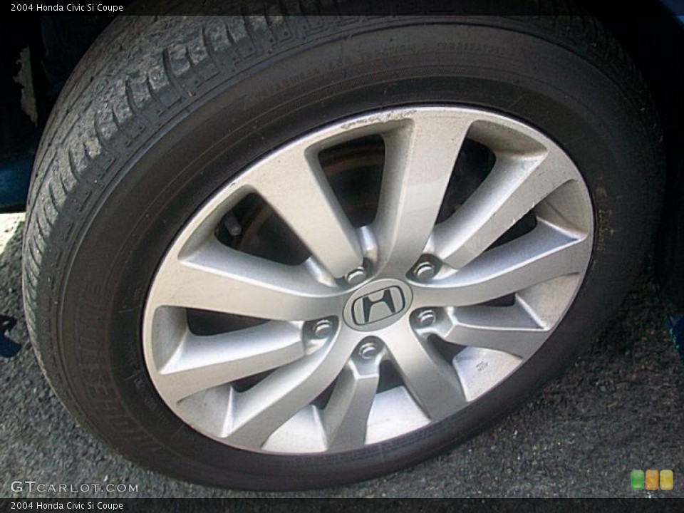 2004 Honda Civic Si Coupe Wheel and Tire Photo #37805440