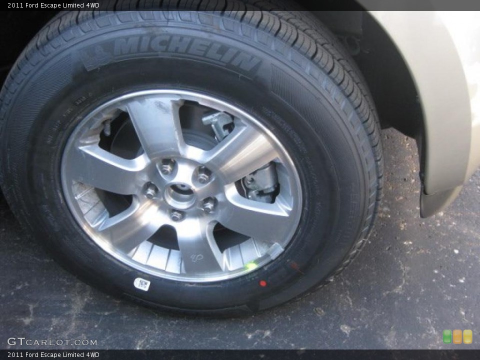 2011 Ford Escape Limited 4WD Wheel and Tire Photo #37806008
