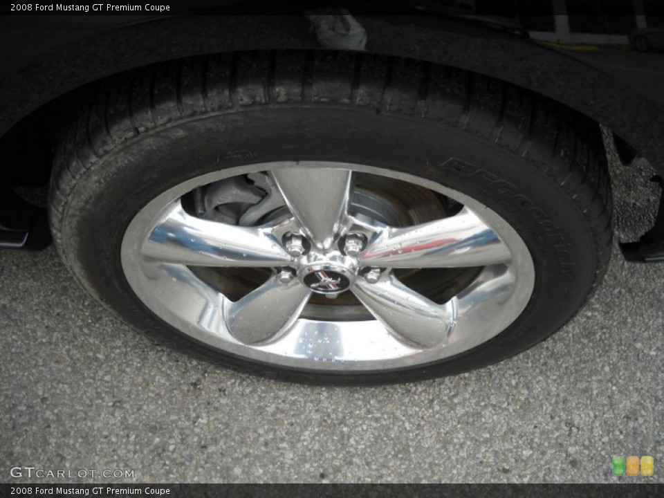 2008 Ford Mustang GT Premium Coupe Wheel and Tire Photo #37809088