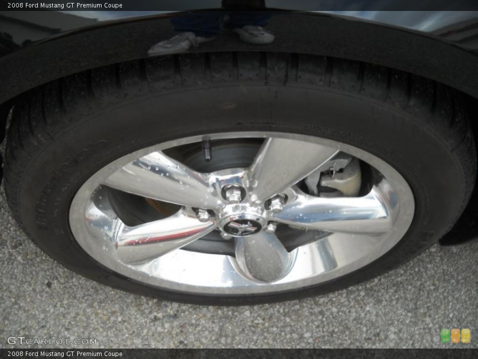 2008 Ford Mustang GT Premium Coupe Wheel and Tire Photo #37809120