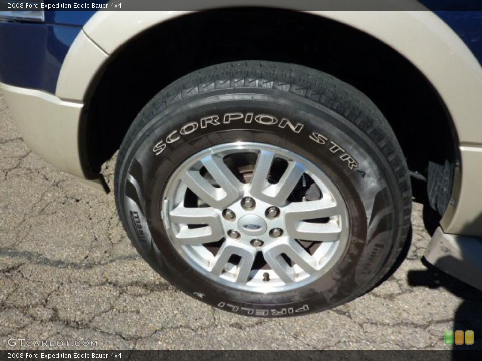2008 Ford Expedition Eddie Bauer 4x4 Wheel and Tire Photo #37811412