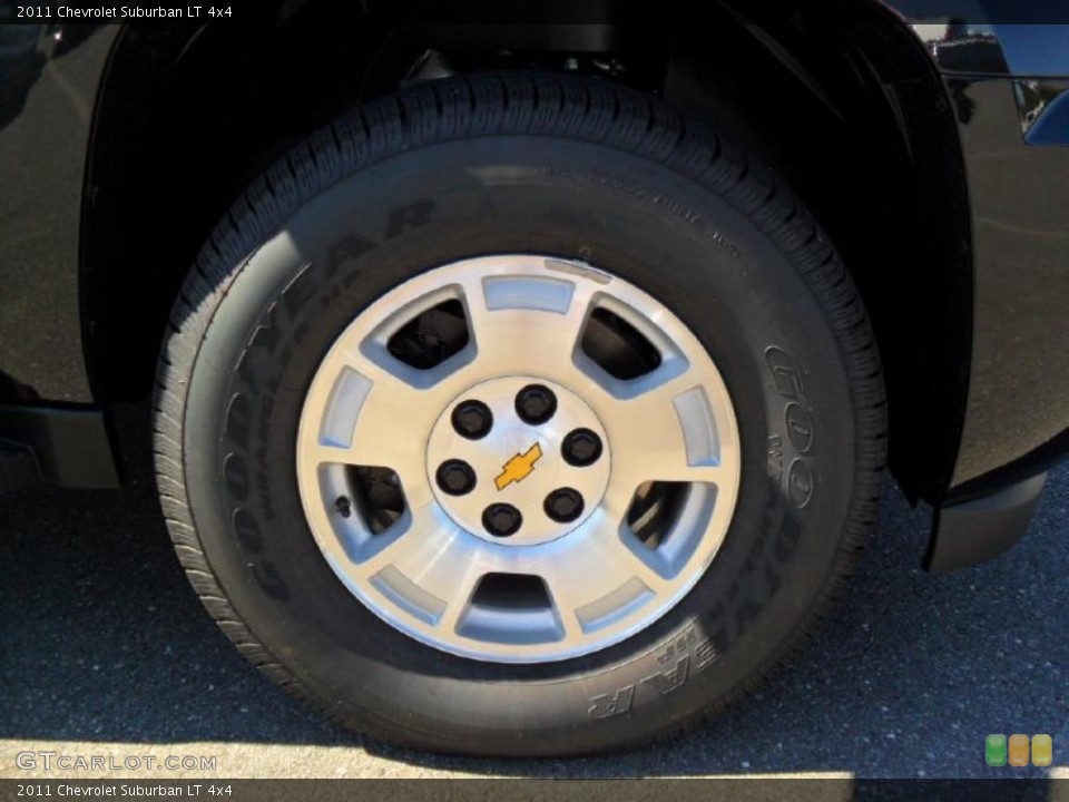 2011 Chevrolet Suburban LT 4x4 Wheel and Tire Photo #37811860