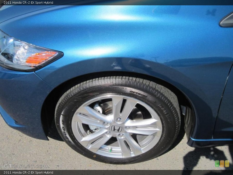 2011 Honda CR-Z EX Sport Hybrid Wheel and Tire Photo #37816589