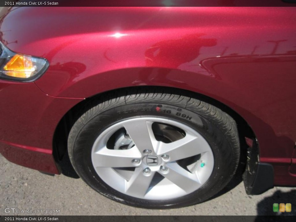 2011 Honda Civic LX-S Sedan Wheel and Tire Photo #37816997