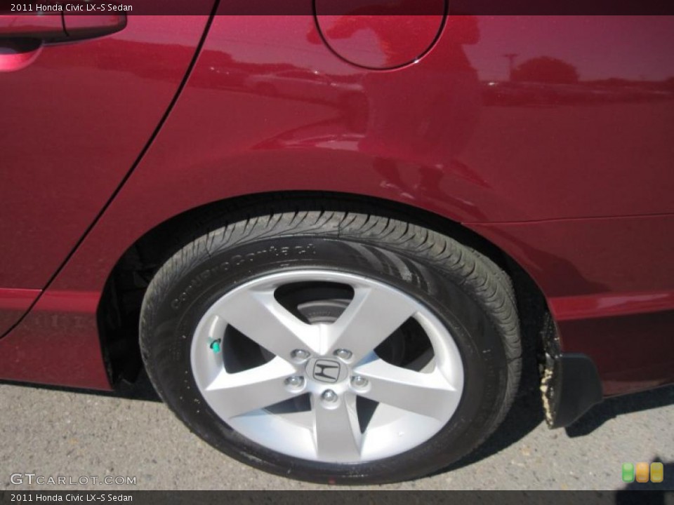 2011 Honda Civic LX-S Sedan Wheel and Tire Photo #37817009