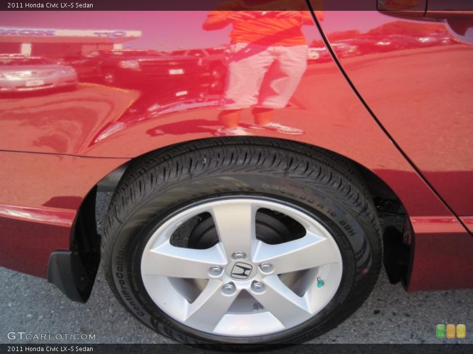 2011 Honda Civic LX-S Sedan Wheel and Tire Photo #37817025