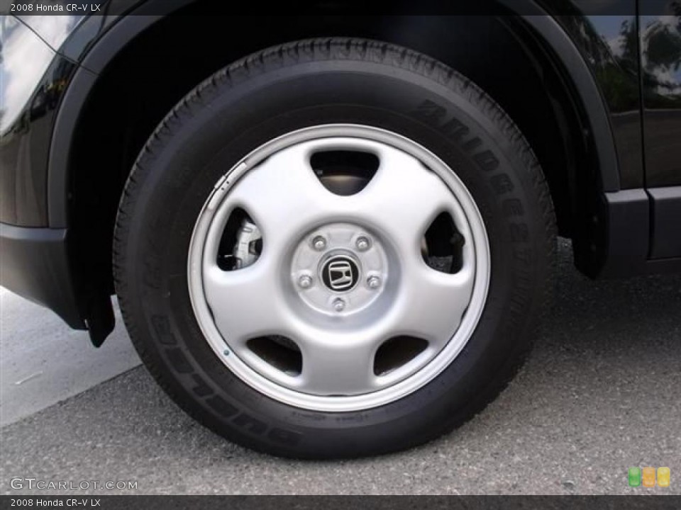 2008 Honda CR-V LX Wheel and Tire Photo #37826482