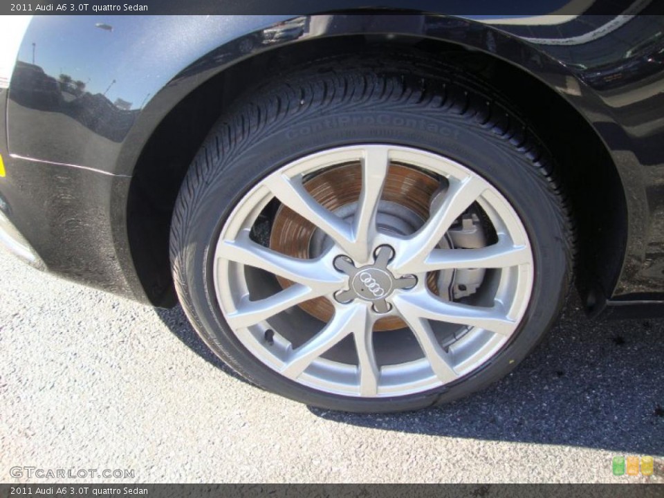 2011 Audi A6 3.0T quattro Sedan Wheel and Tire Photo #37845119