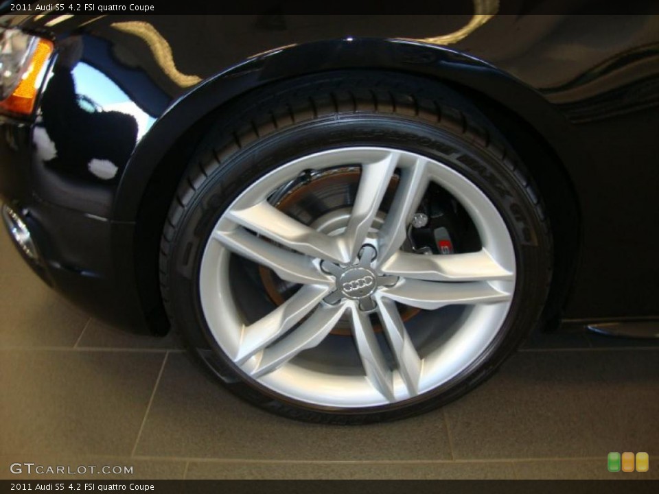 2011 Audi S5 4.2 FSI quattro Coupe Wheel and Tire Photo #37846207